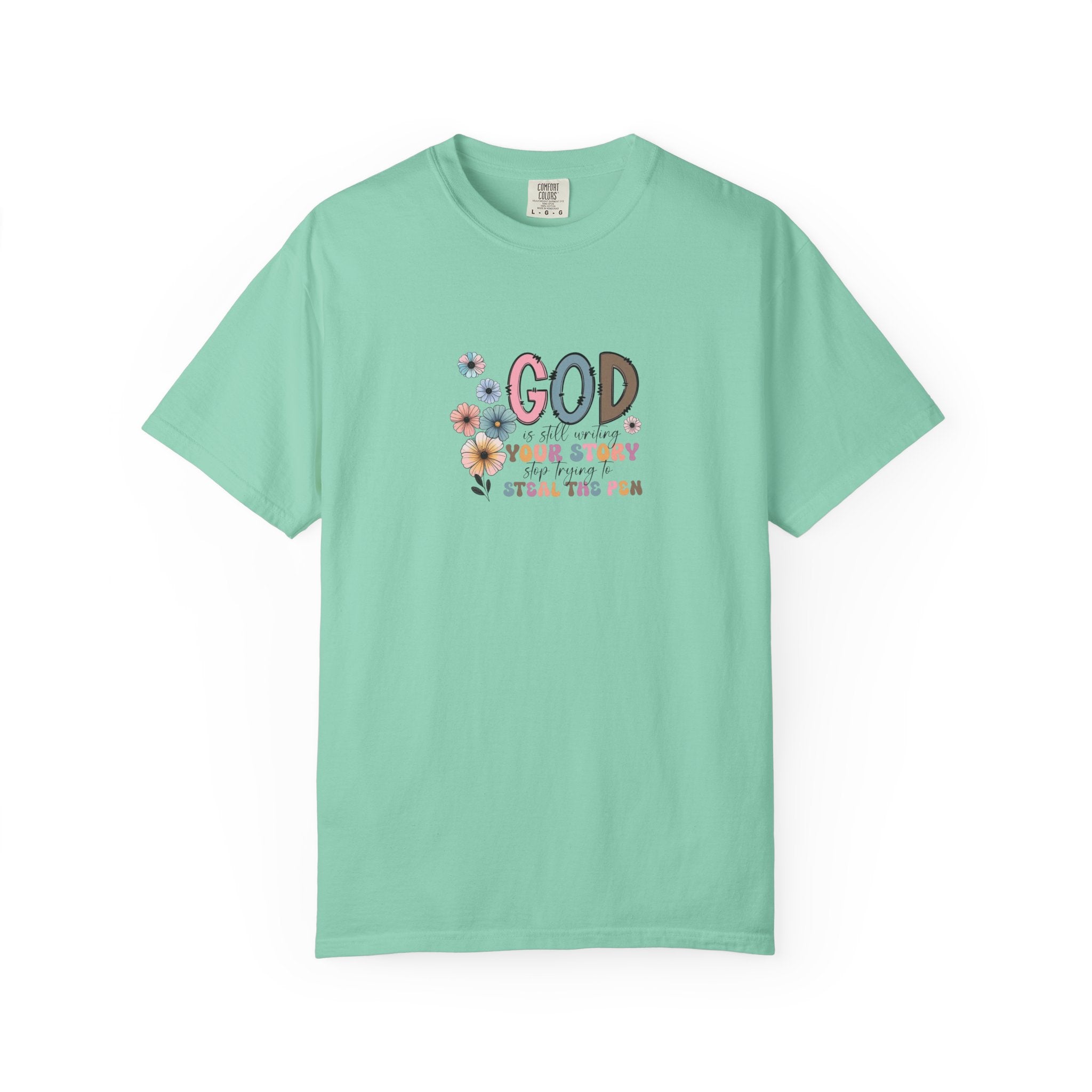 God Grew Your Story Floral T-Shirt