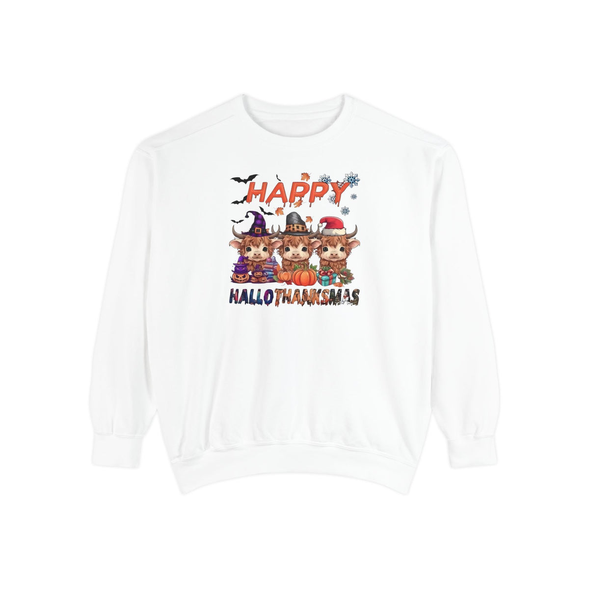 Happy Hallothanksmas Pullover