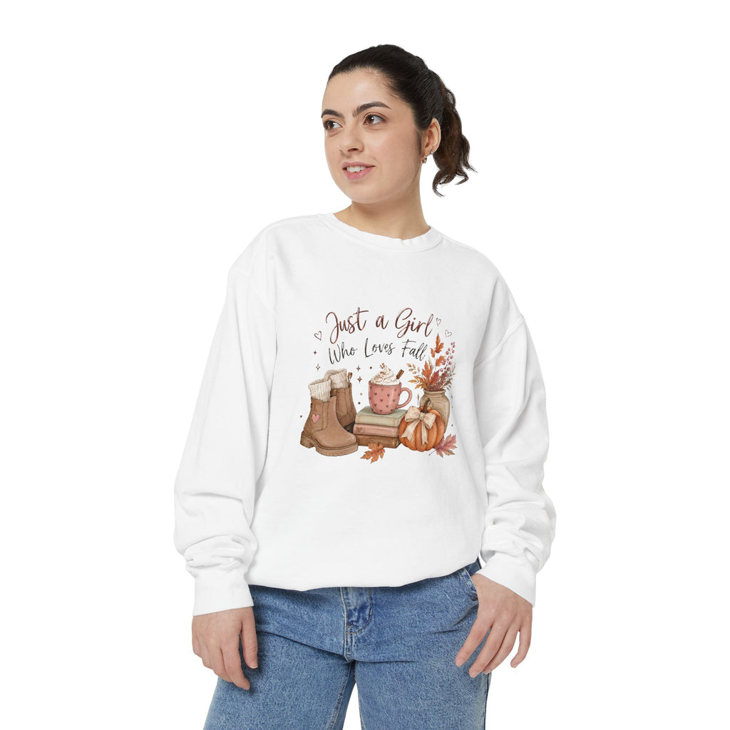 Just a Girl Who Loves Fall Sweater