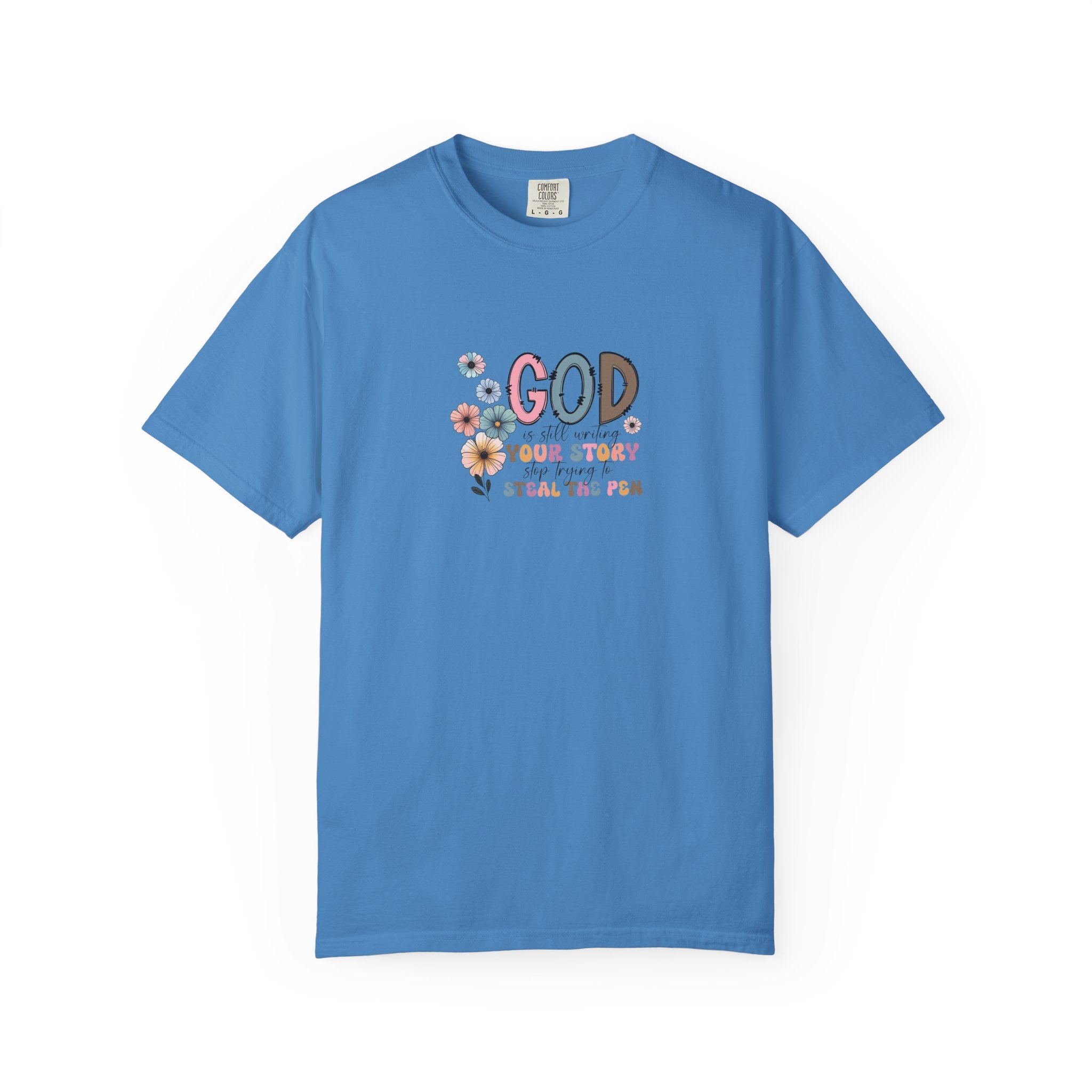 God Grew Your Story Floral T-Shirt