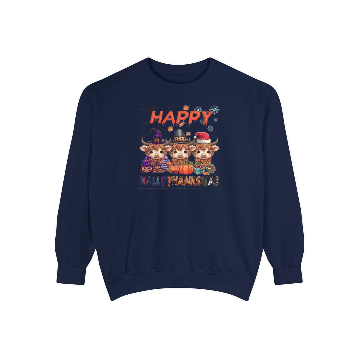 Happy Hallothanksmas Pullover