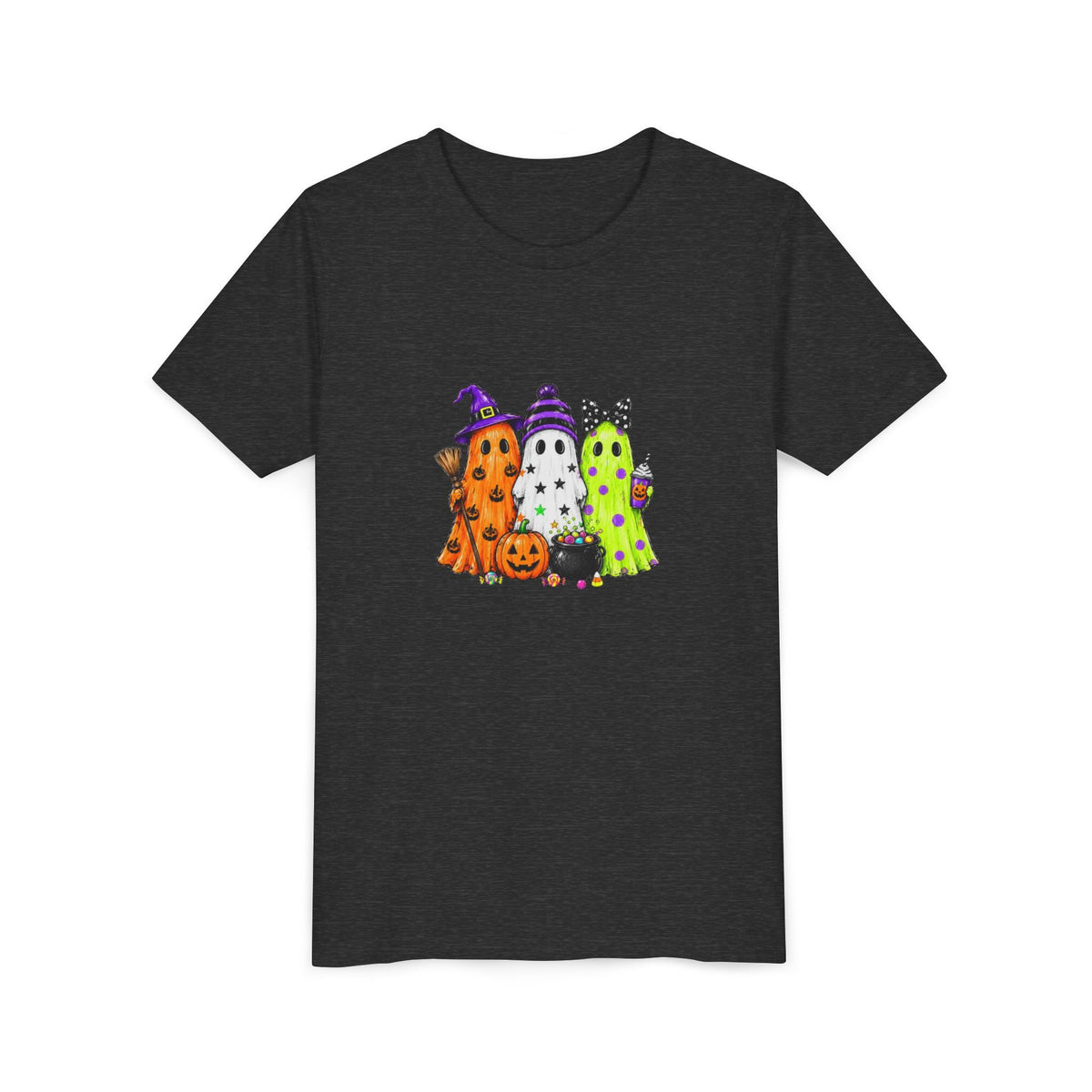 Kids Halloween Ghosts Tee