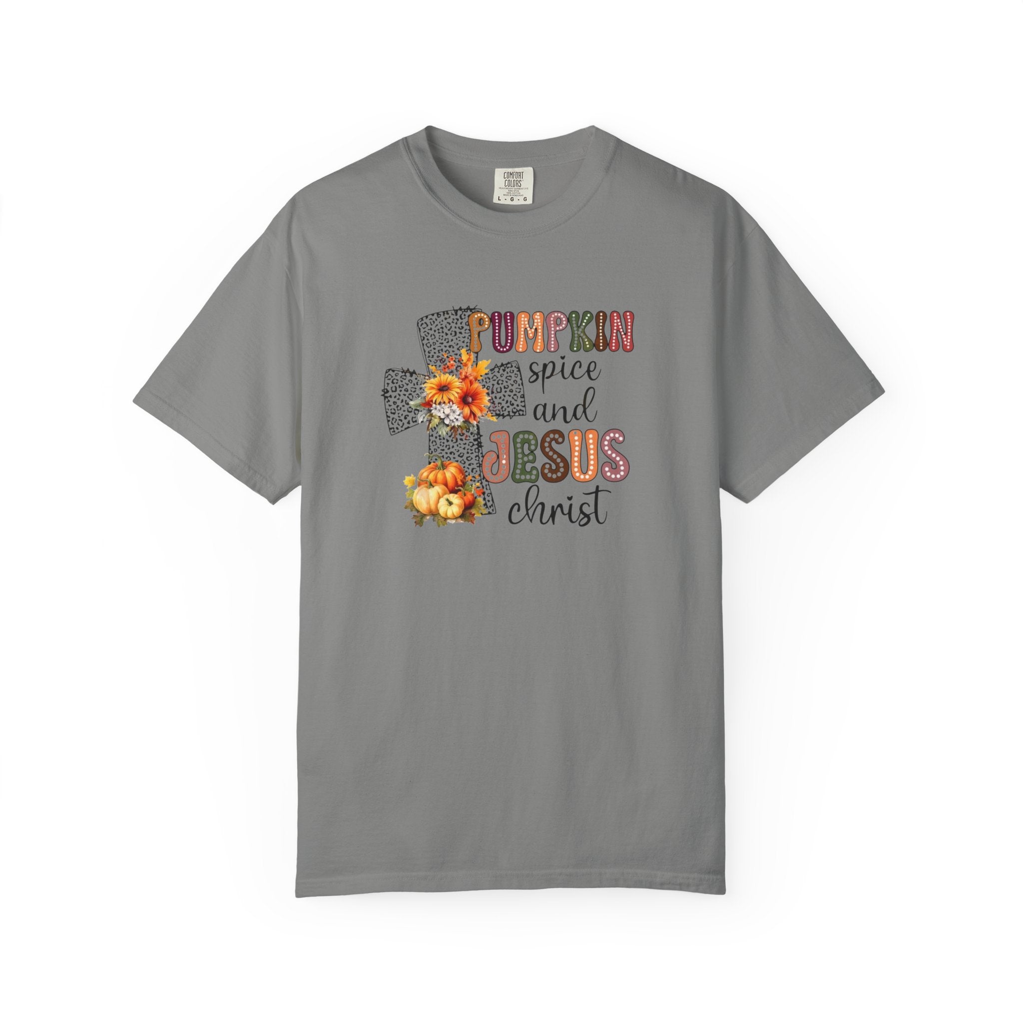 Pumpkin Spice and Jesus Tee