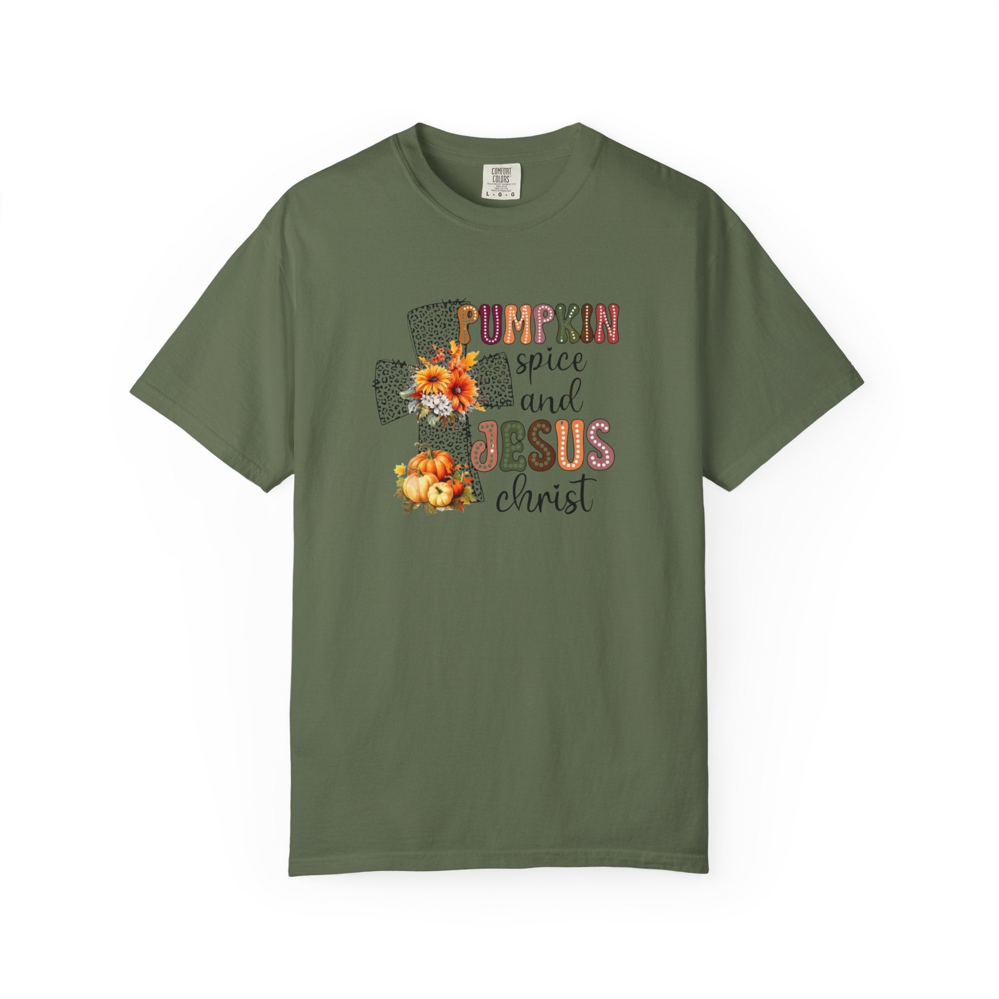 Pumpkin Spice and Jesus Tee