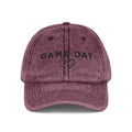 Game Day Heart Vintage Cap