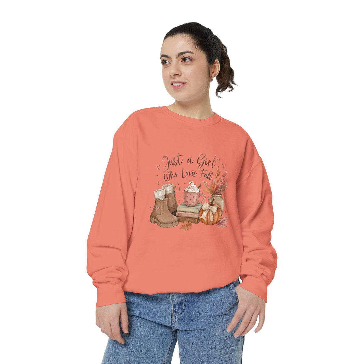 Just a Girl Who Loves Fall Sweater