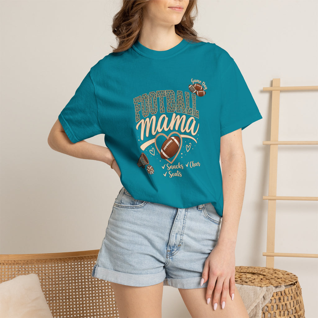 Football Mama T-Shirt — Cute Vintage Football Mom Tee