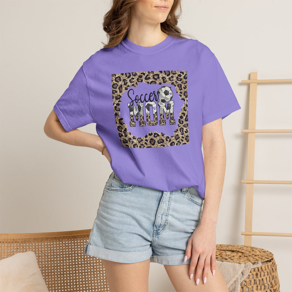 Soccer Mom Leopard Print T-Shirt
