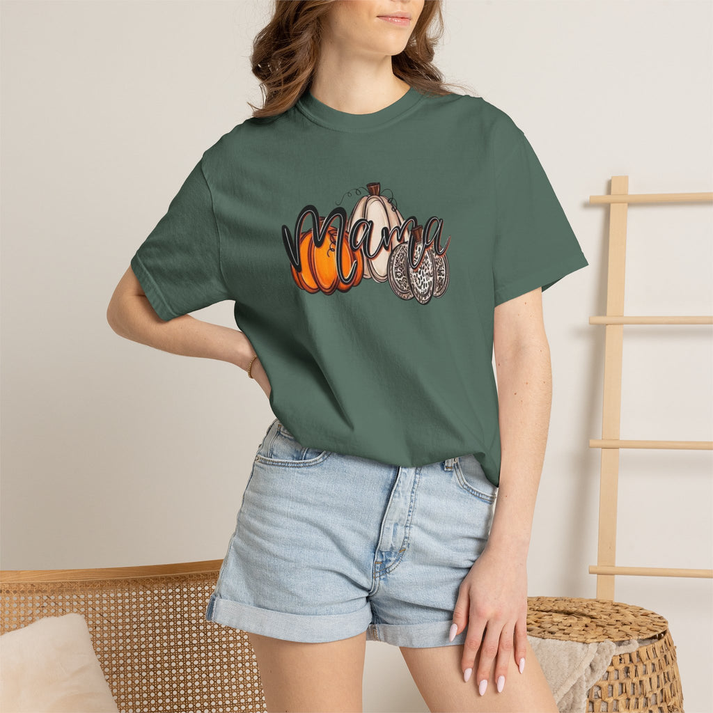 Mama Pumpkin Graphic T-Shirt — Fall Pumpkin Patch Tee