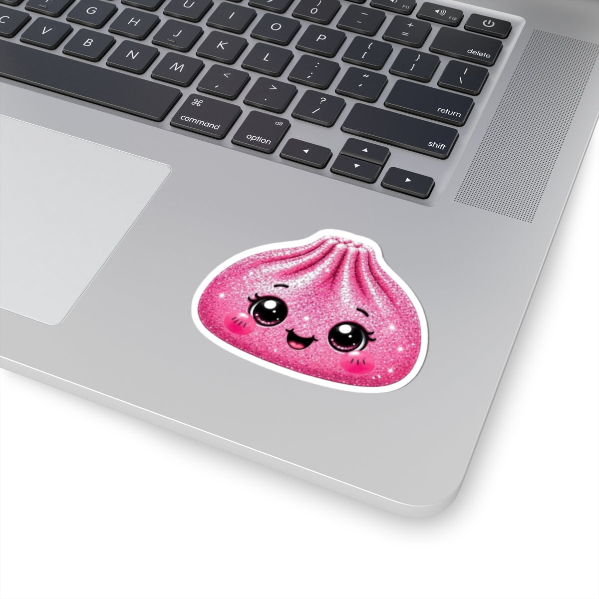 Kawaii Pink Glitter Dumpling Sticker