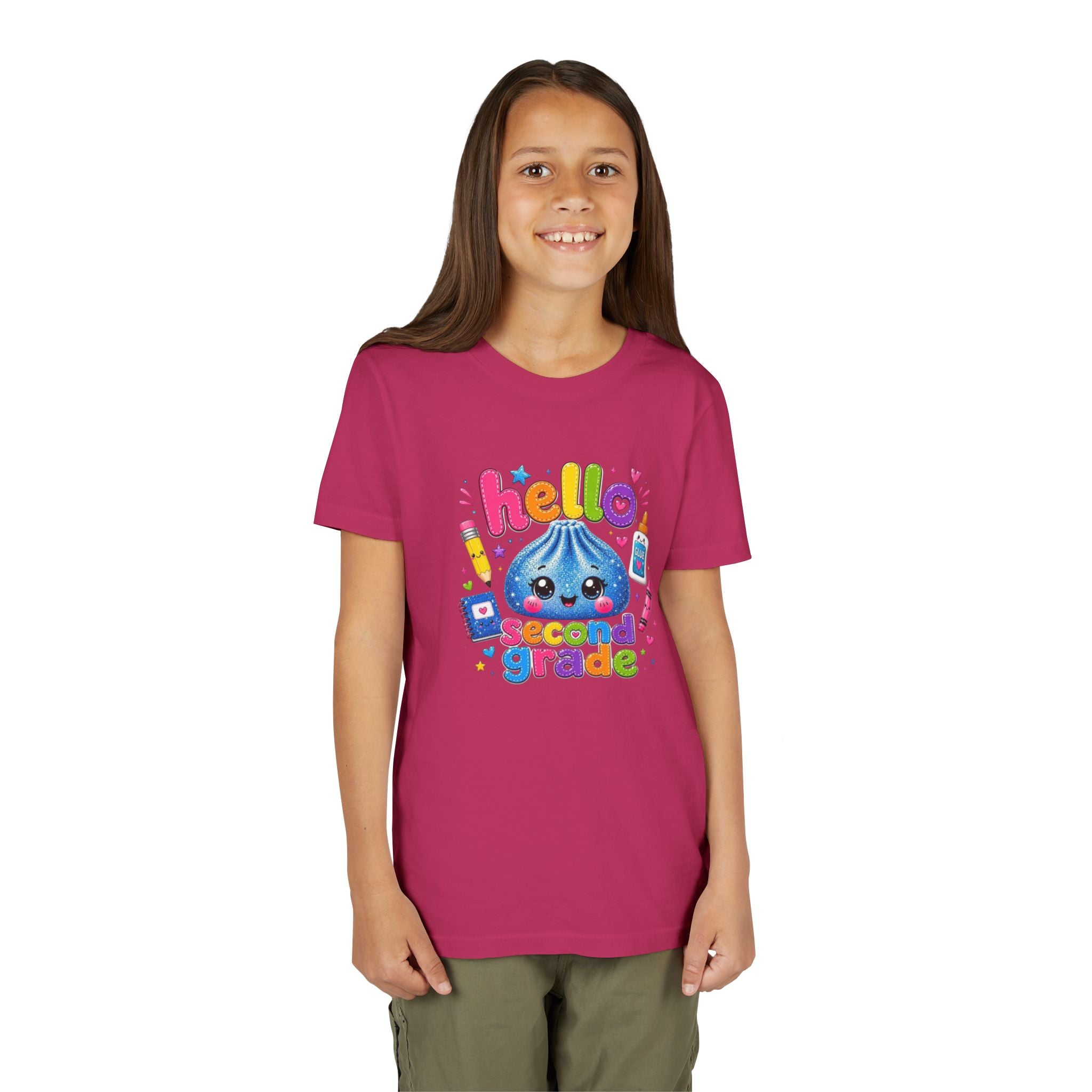 "Hello Second Grade" Youth Tee