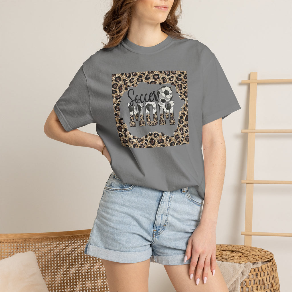 Soccer Mom Leopard Print T-Shirt