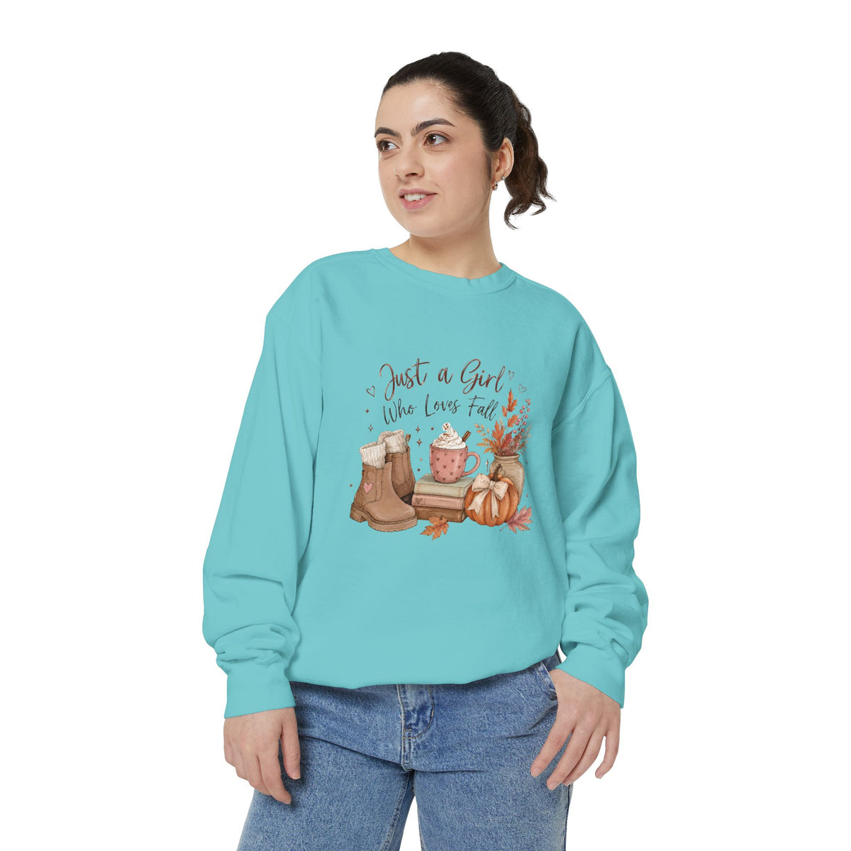 Just a Girl Who Loves Fall Sweater