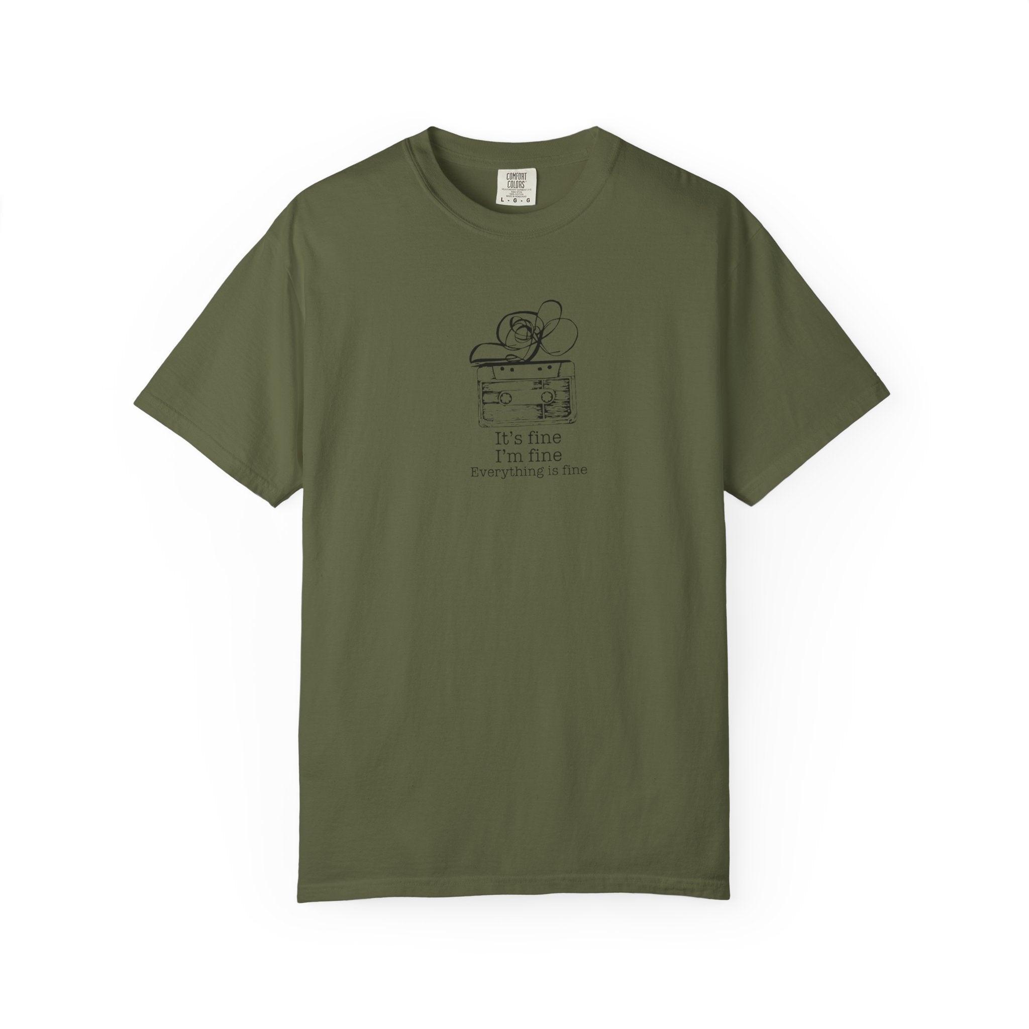 I’m Fine Cassette Tape T-Shirt