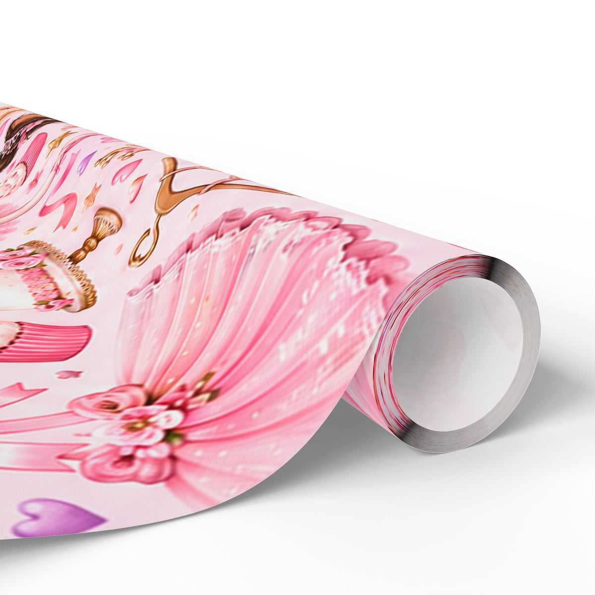 Pink Ballerina 5th Birthday Wrapping Paper – Ballet Party Gift Wrap