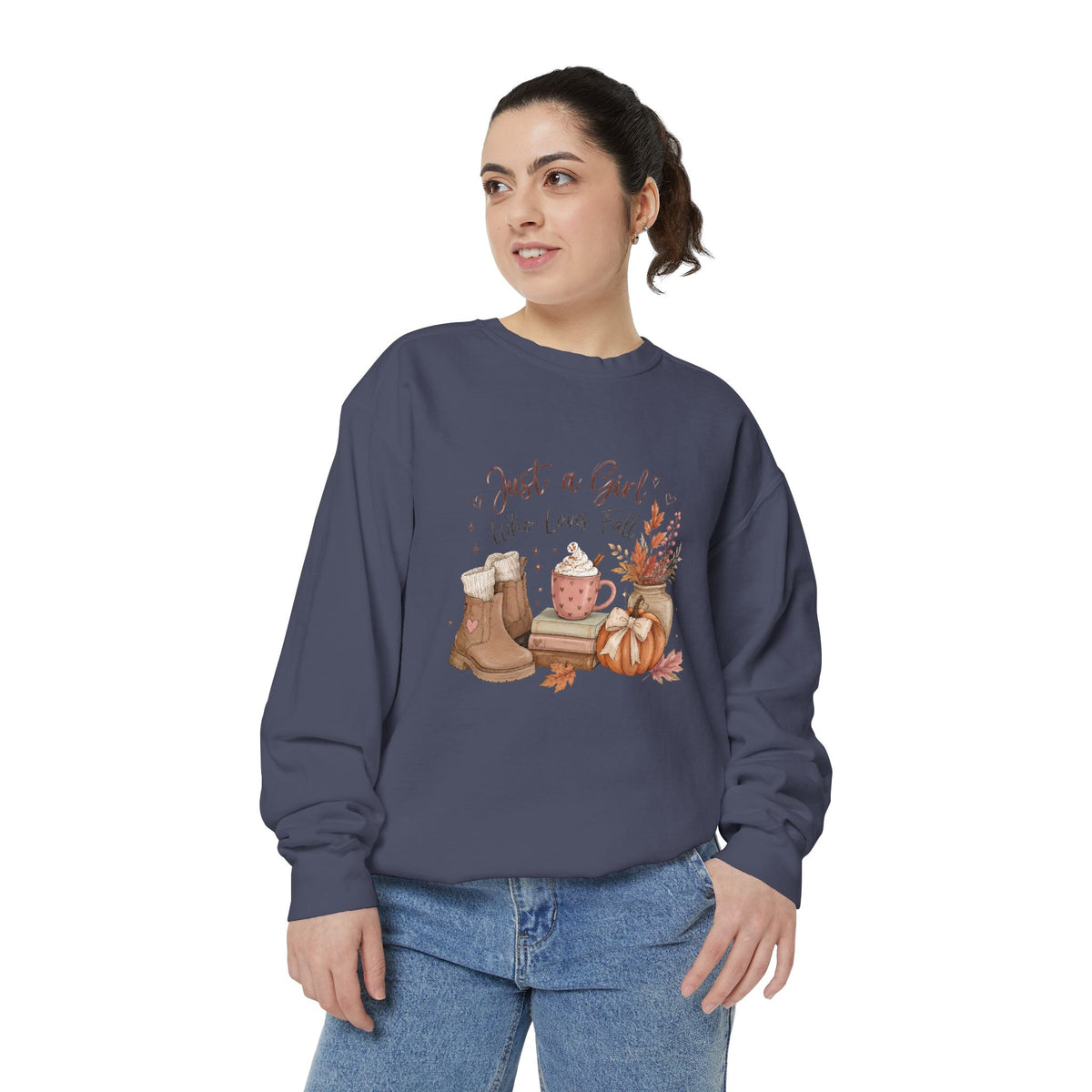 Just a Girl Who Loves Fall Sweater