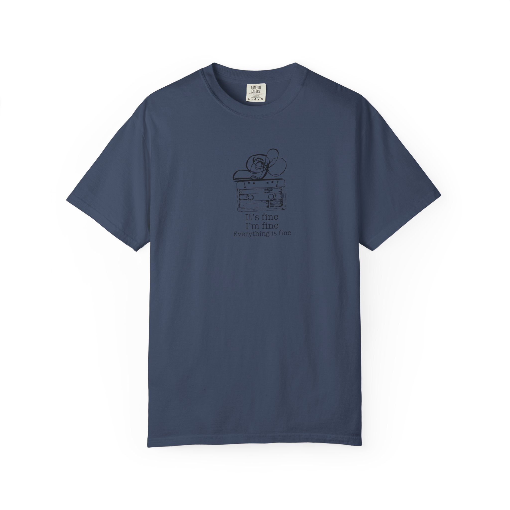 I’m Fine Cassette Tape T-Shirt