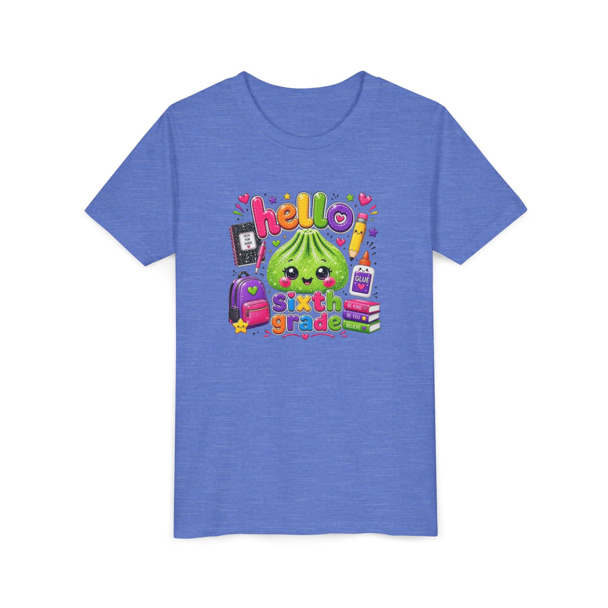 "Hello Sixth Grade" Youth Tee