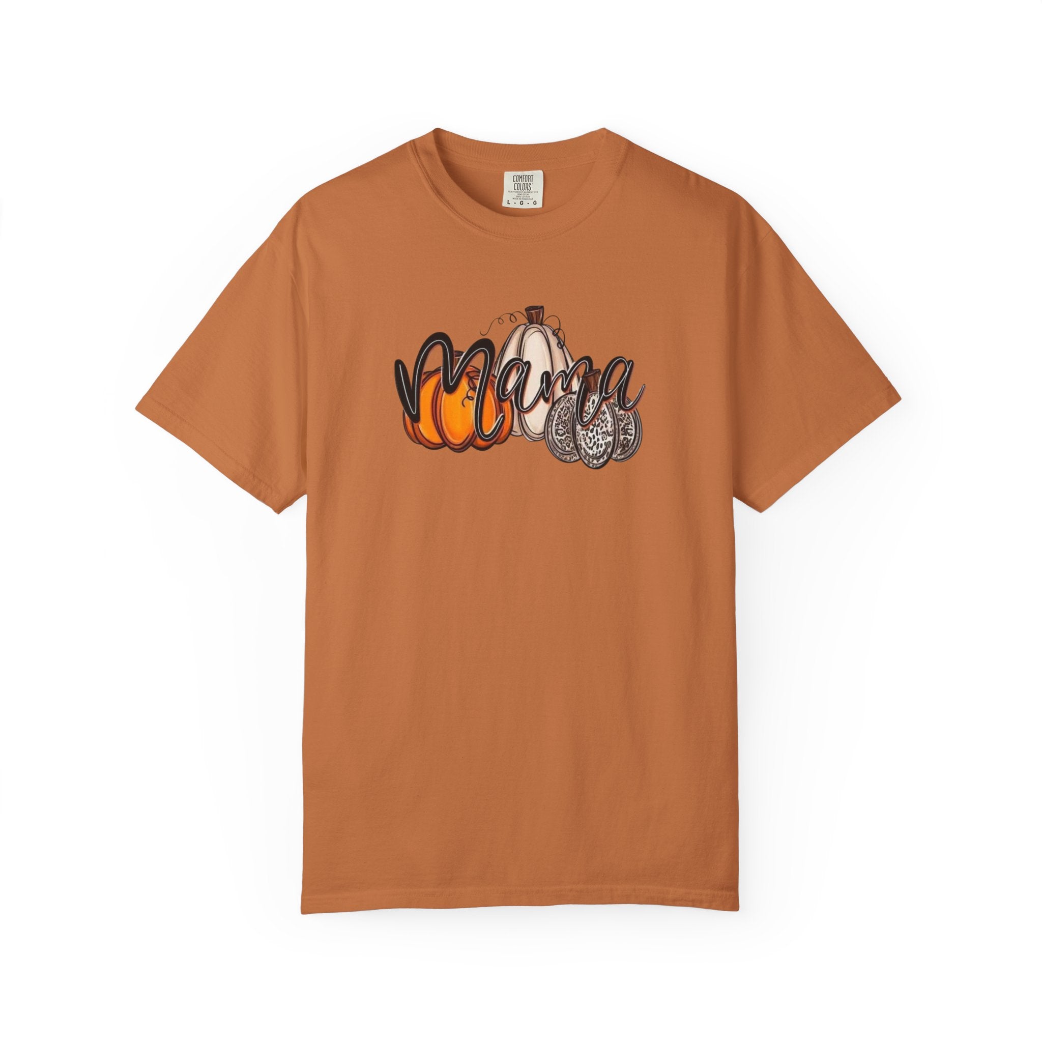 Mama Pumpkin Graphic T-Shirt — Fall Pumpkin Patch Tee