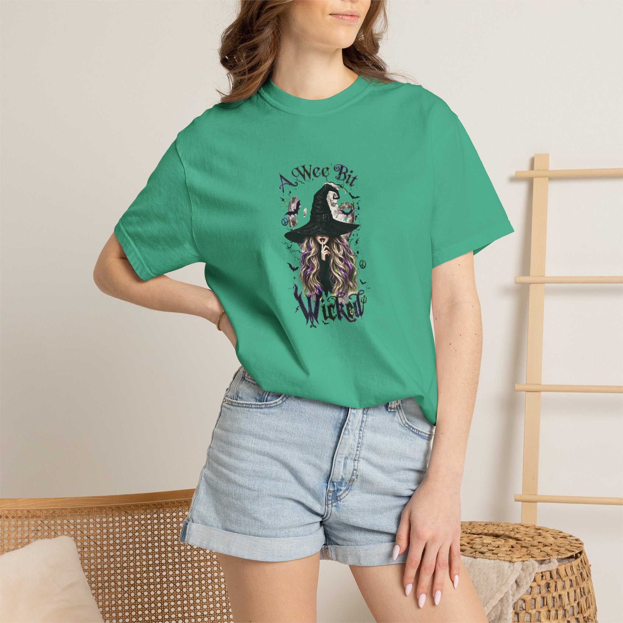 "A Wee Bit Wicked" Halloween T-Shirt