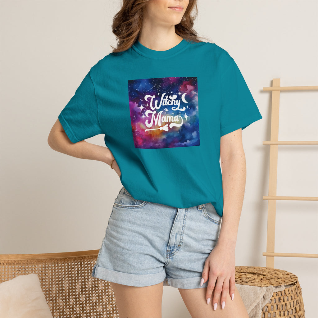 Witchy Mama Galaxy T-Shirt