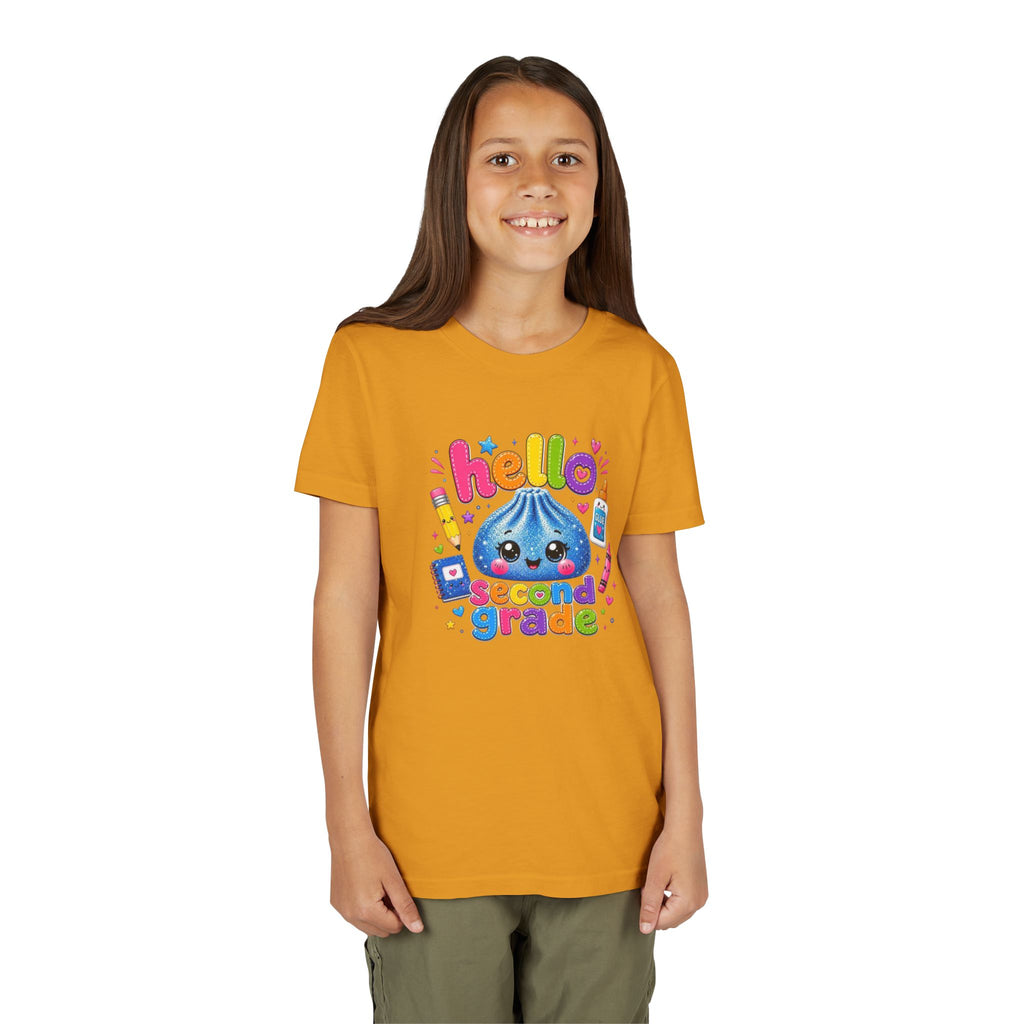 "Hello Second Grade" Youth Tee