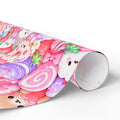 Kawaii Squishies Wrapping Paper – Cute Pastel Pink Gift Wrap