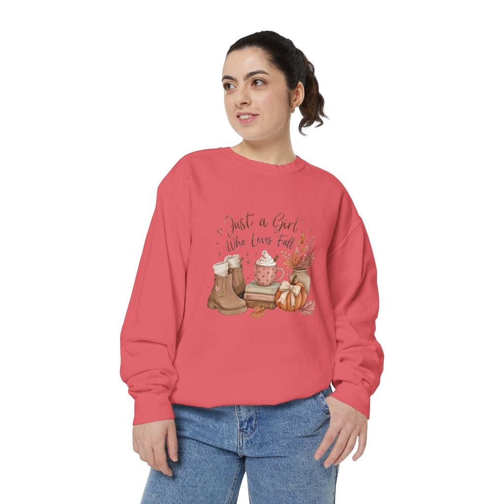 Just a Girl Who Loves Fall Sweater