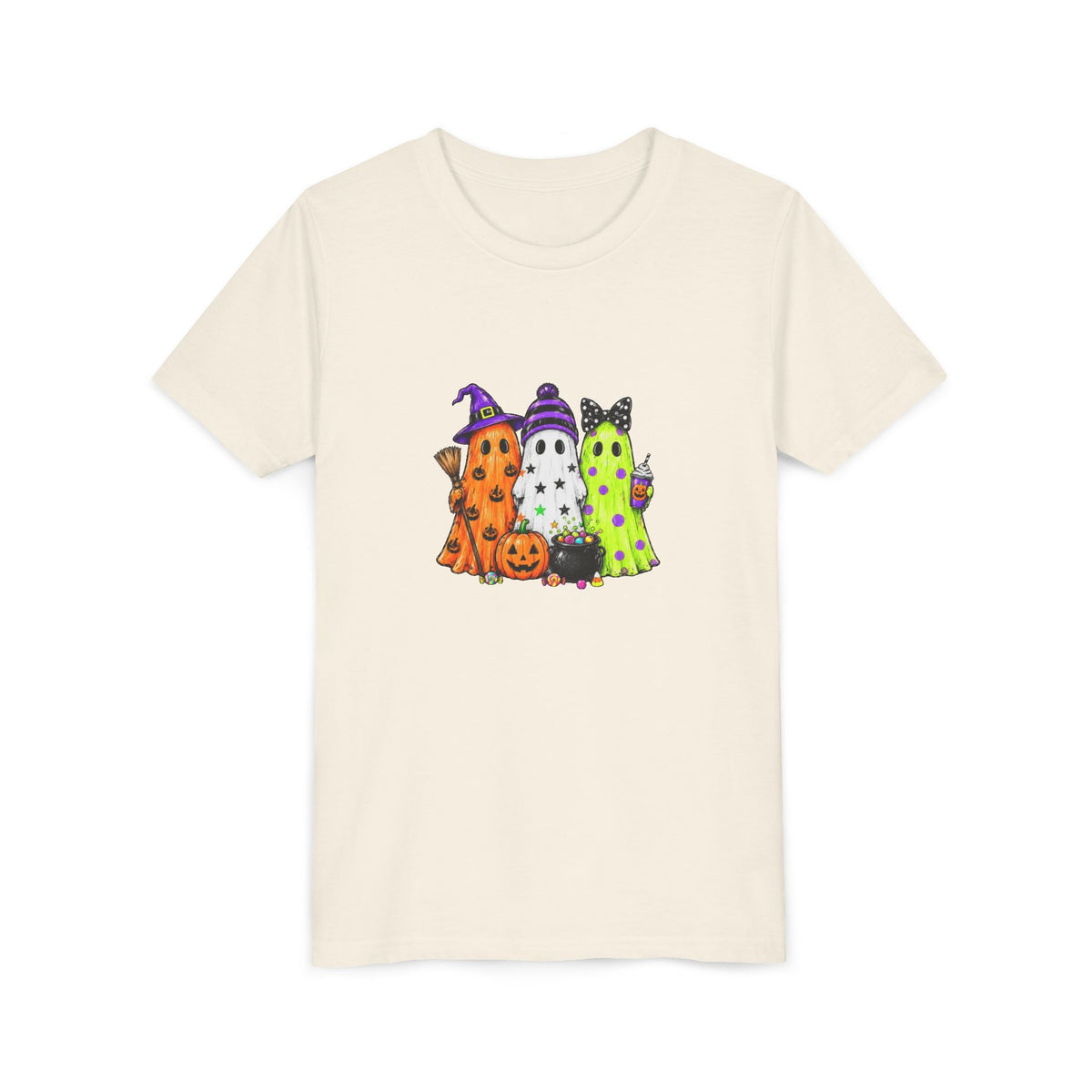 Kids Halloween Ghosts Tee