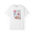 Autumn Floral Pumpkins T-Shirt