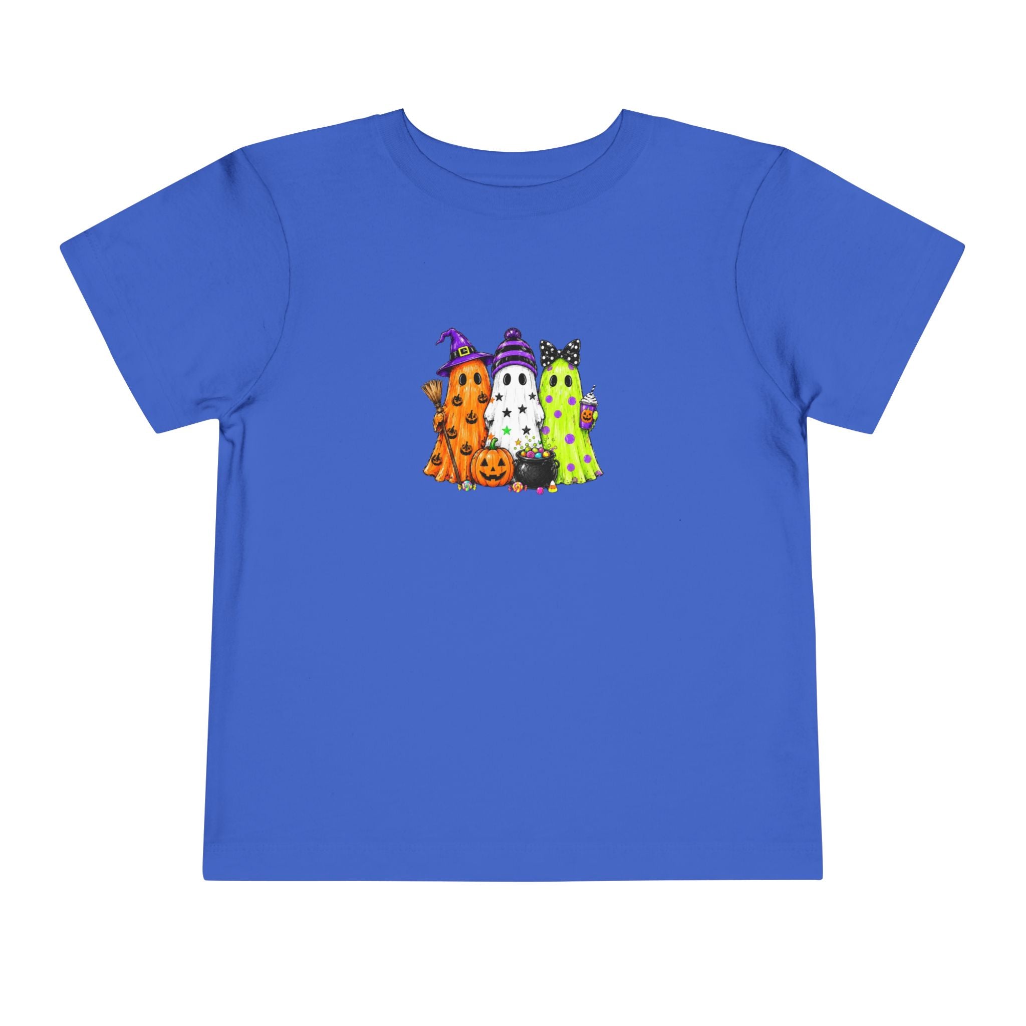 Toddler Halloween Ghosts Short Sleeve Tee