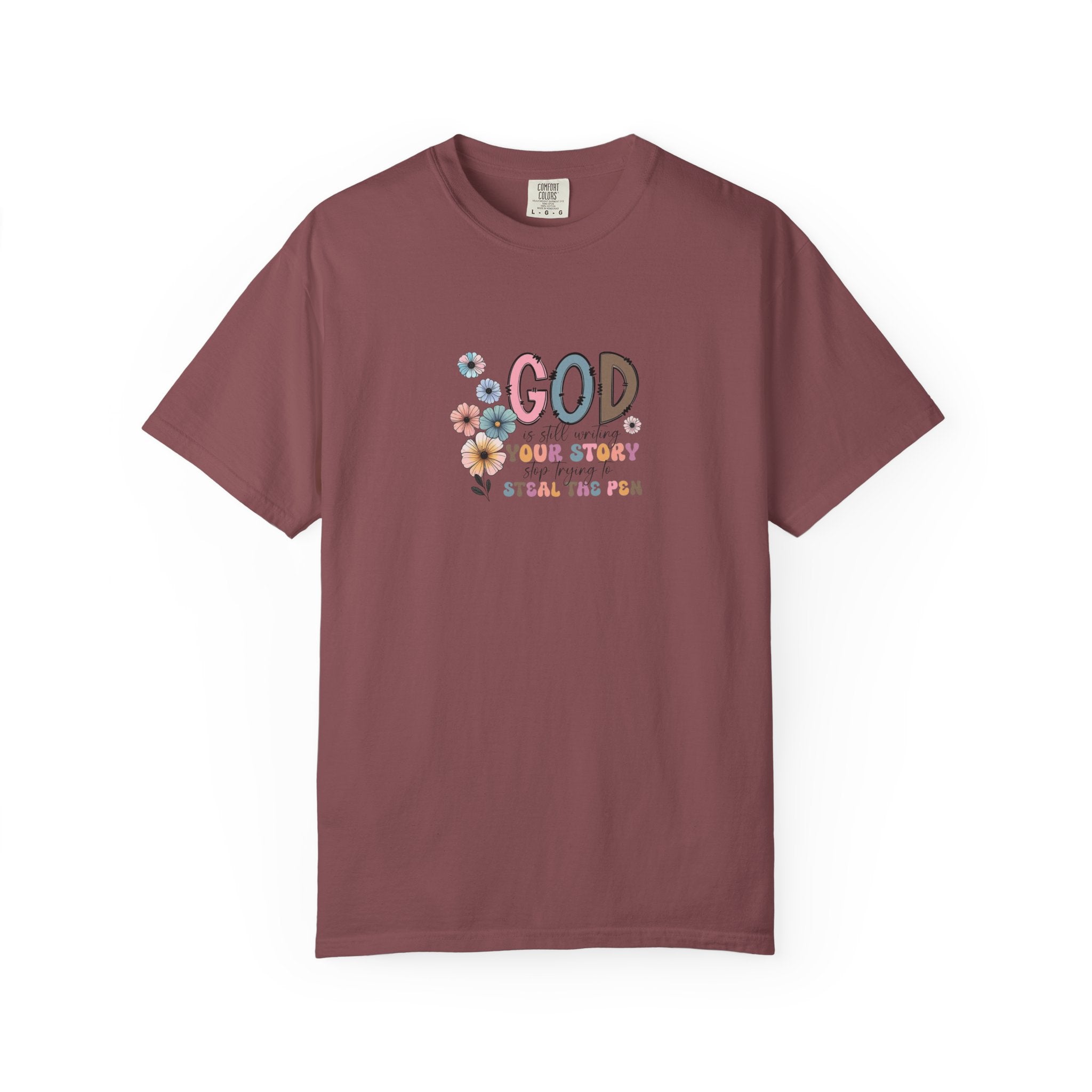 God Grew Your Story Floral T-Shirt