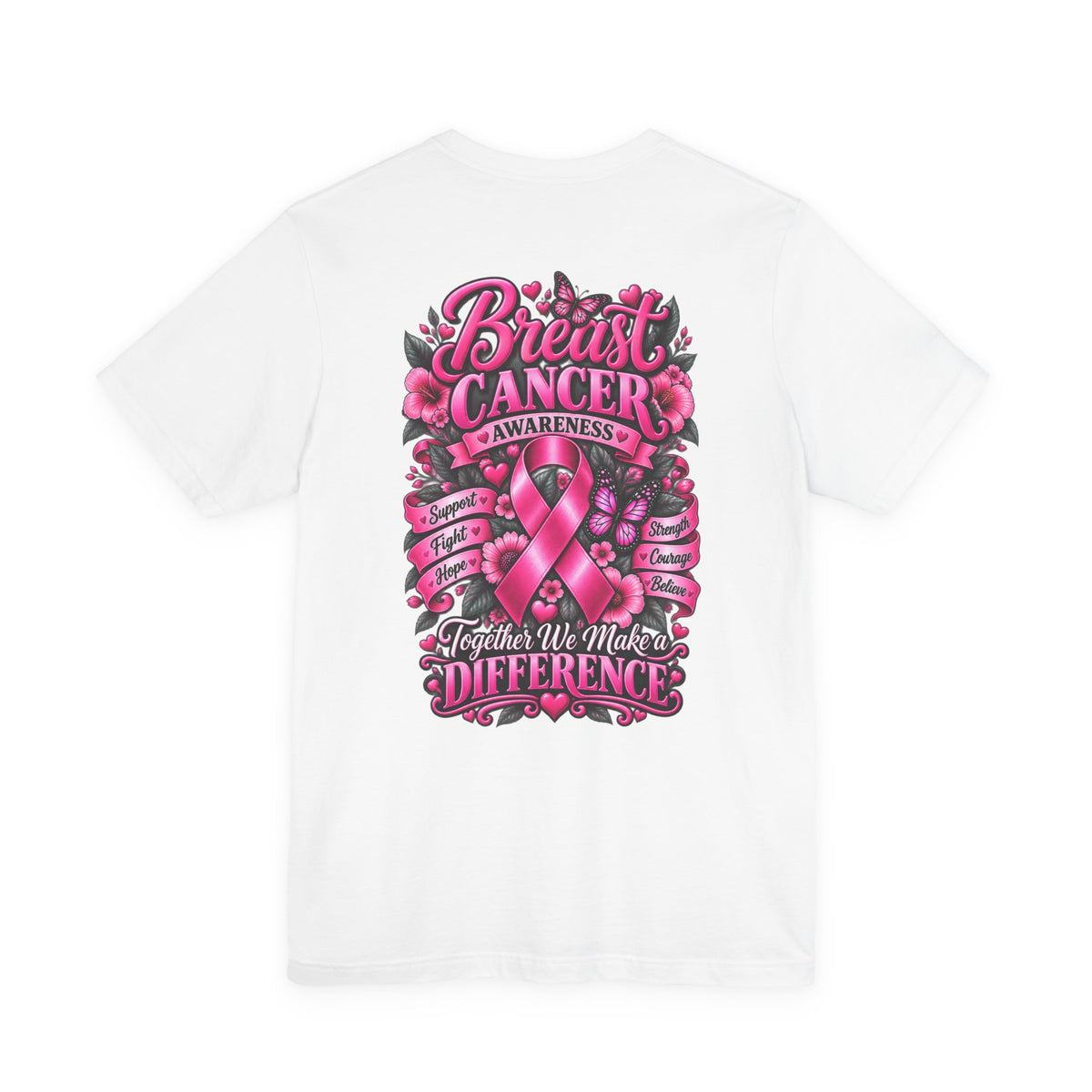 Breast Cancer Awareness Tee - Threads of Hope