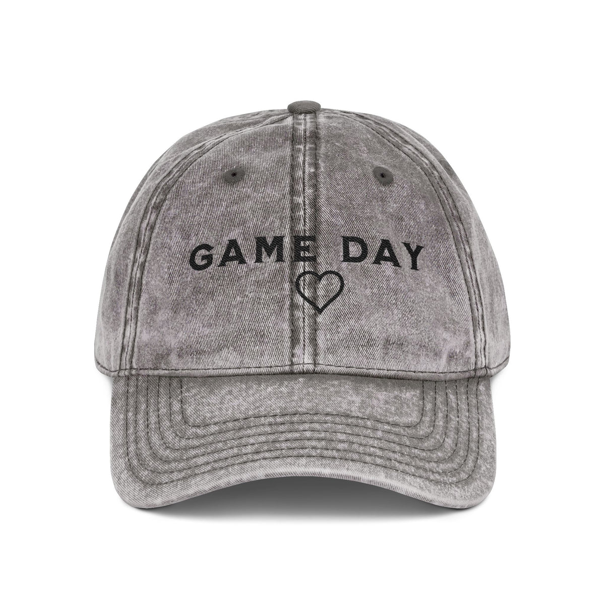 Game Day Heart Vintage Cap