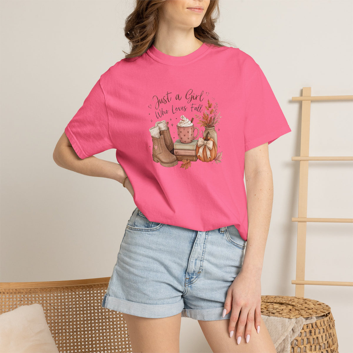 Just a Girl Who Loves Fall Tee