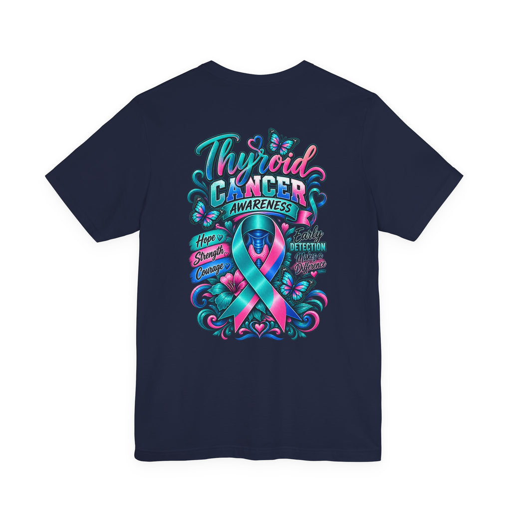 Thyroid Cancer Awareness Tee - Threads of Hope