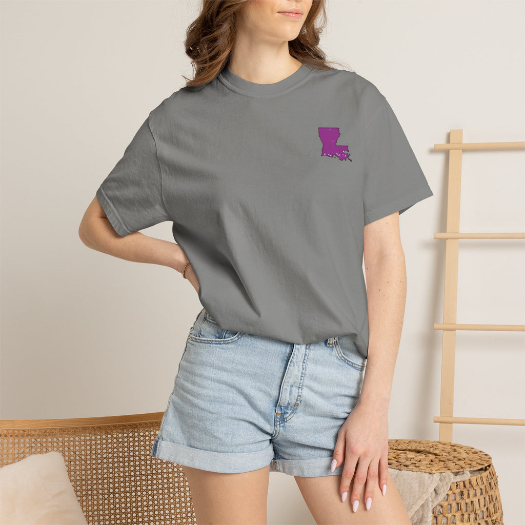 Louisiana Graphic T-Shirt — 'Excuse Me While I Love You' State Pride Tee