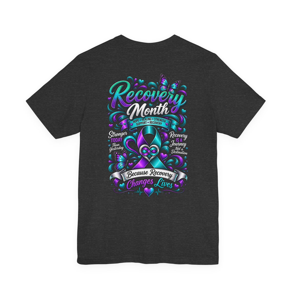 Recovery Month Awareness Tee - Threads of Hope