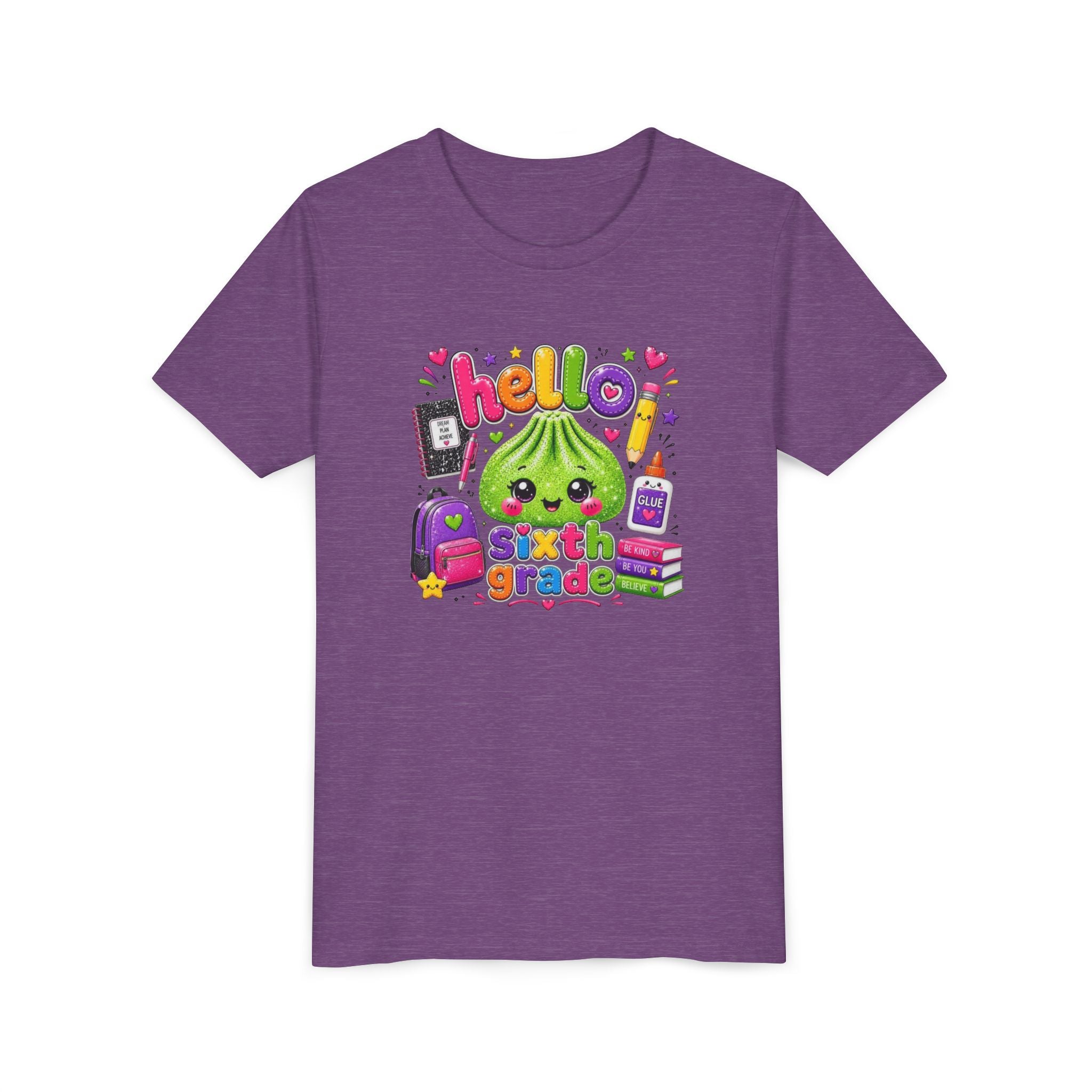 "Hello Sixth Grade" Youth Tee