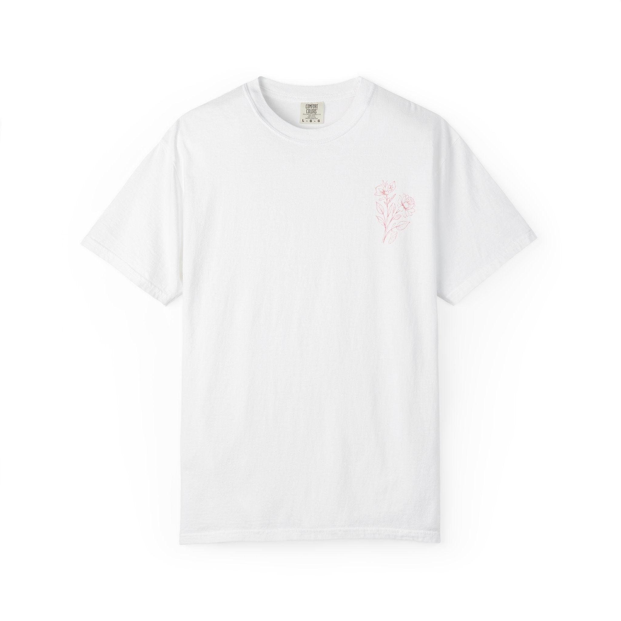 Unisex Garment-Dyed T-shirt ‘Double Bloom Collective’