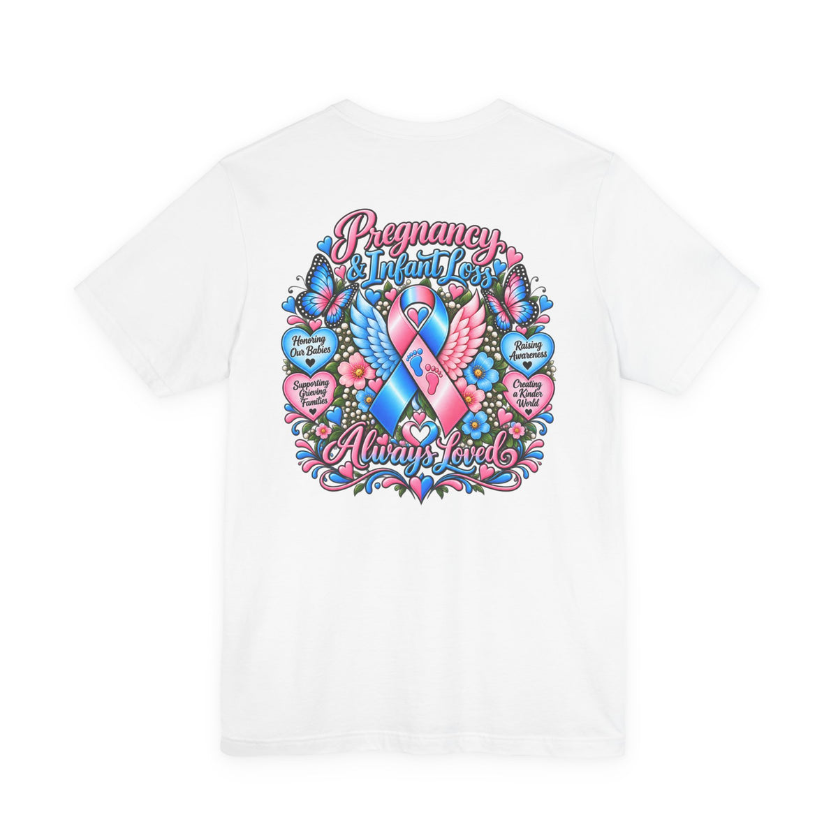 Pregnancy & Infant Loss Awareness Tee - Threads of Hope