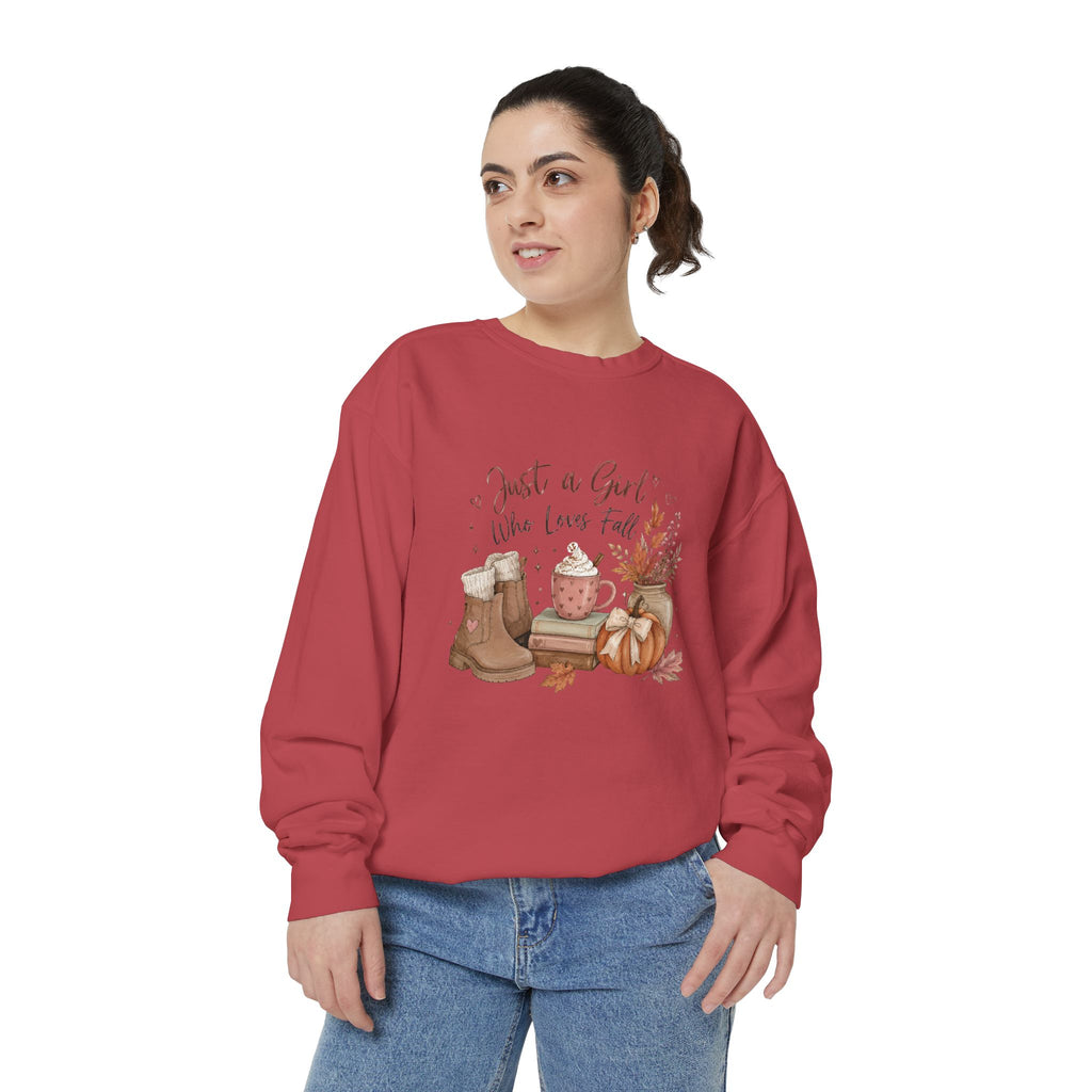 Just a Girl Who Loves Fall Sweater
