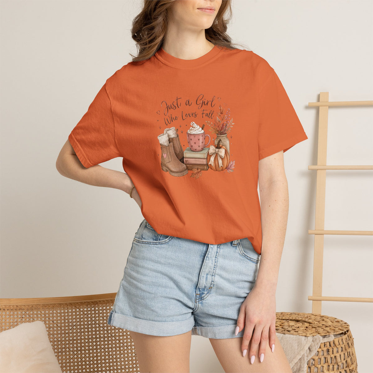 Just a Girl Who Loves Fall Tee