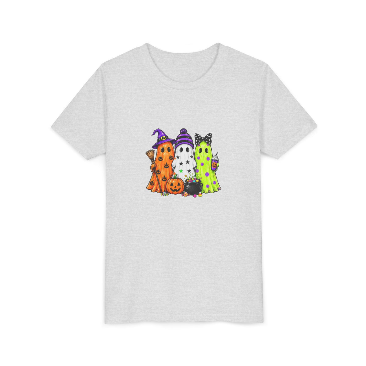 Kids Halloween Ghosts Tee