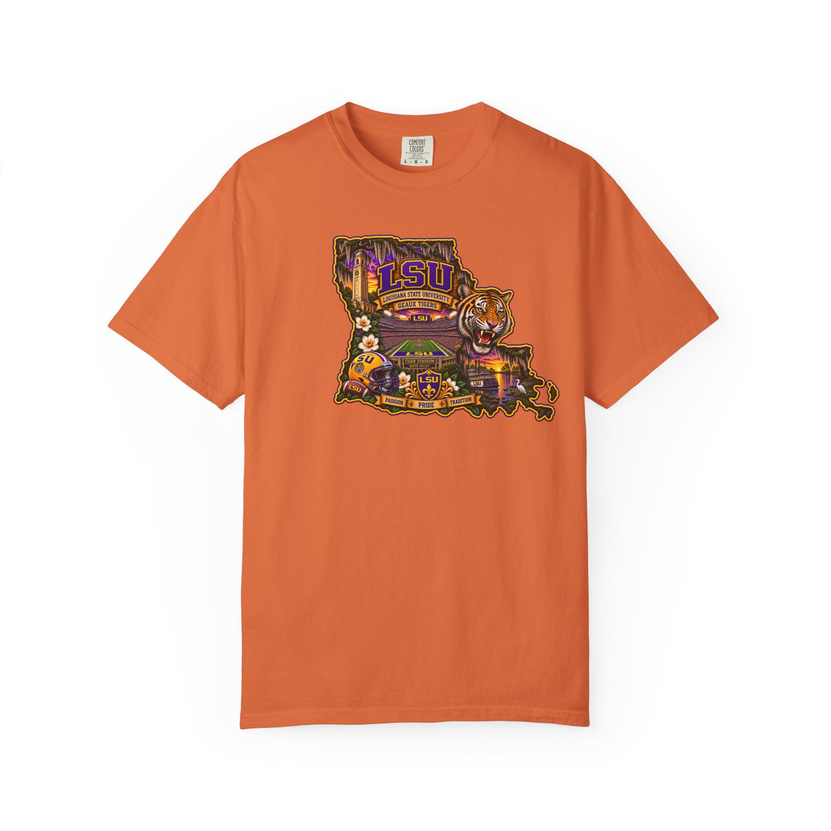 Retro Arcade Tee — Vintage Game Console Louisiana T-Shirt\