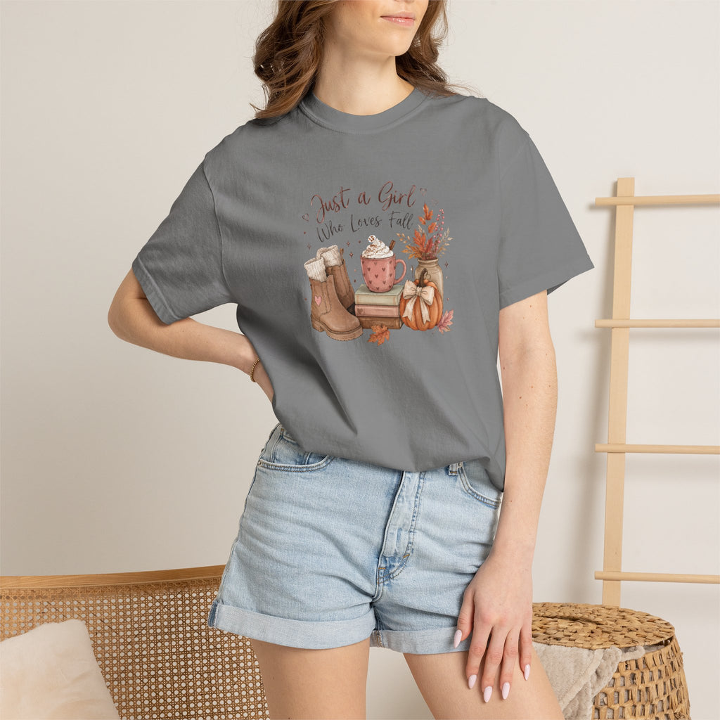 Just a Girl Who Loves Fall Tee