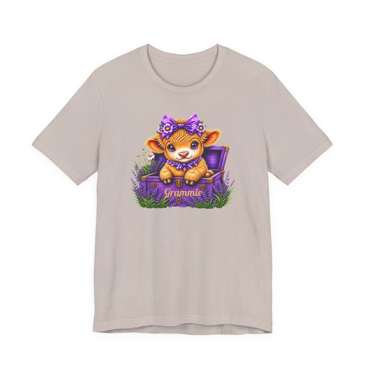 Personalized Highland Cow Shirt | Custom Grandma Name Tee
