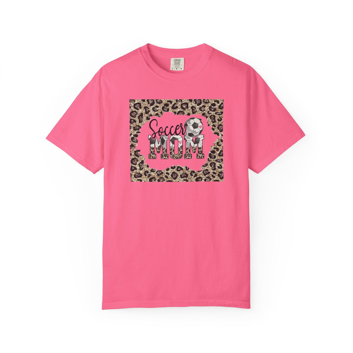 Soccer Mom Leopard Print T-Shirt