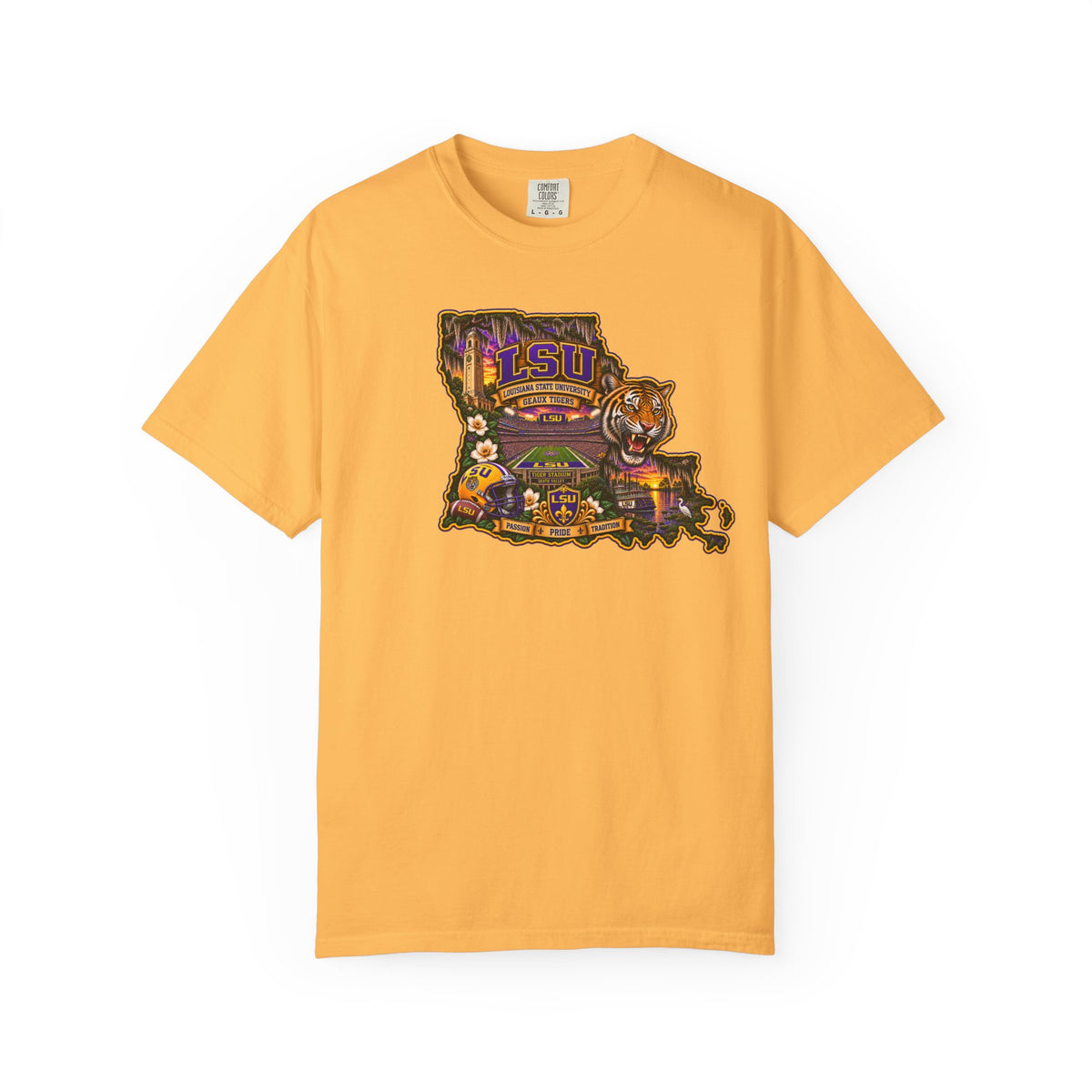 Retro Arcade Tee — Vintage Game Console Louisiana T-Shirt\