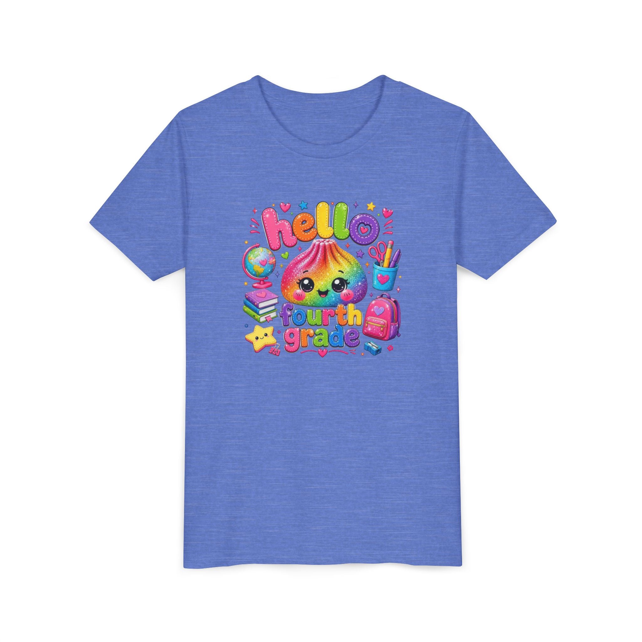 "Hello Fourth Grade" Kids T-Shirt
